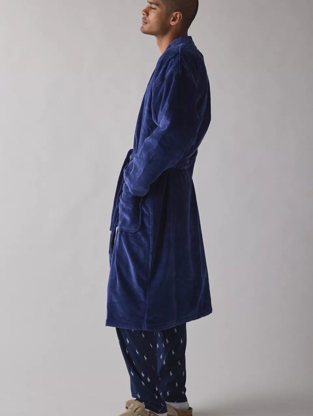 Polo Ralph Lauren Terry Velour Robe L/XL - Picture 3 of 8